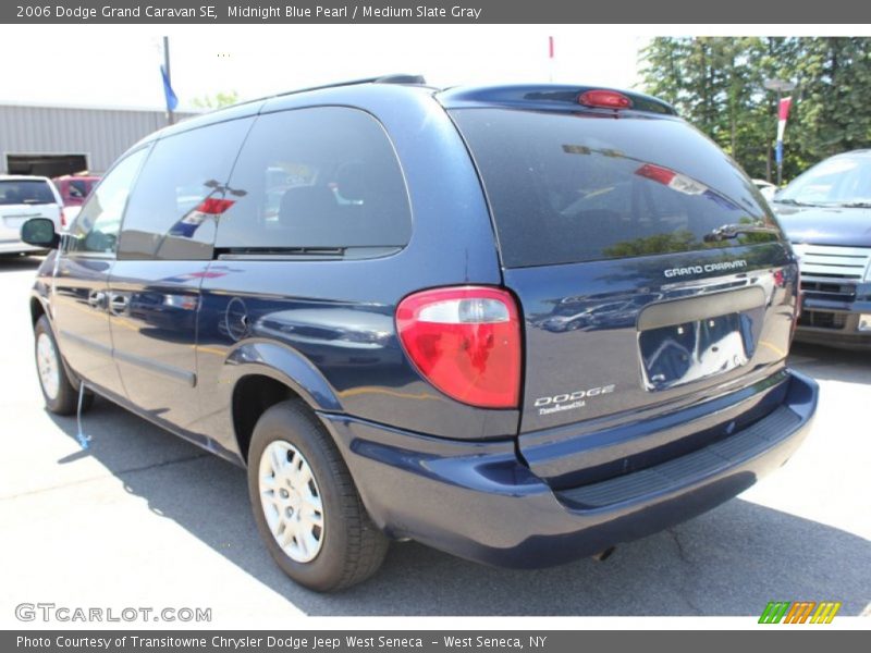 Midnight Blue Pearl / Medium Slate Gray 2006 Dodge Grand Caravan SE