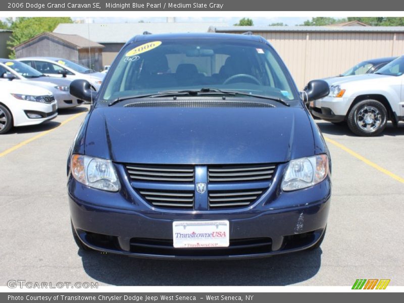 Midnight Blue Pearl / Medium Slate Gray 2006 Dodge Grand Caravan SE