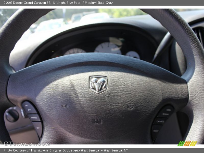 Midnight Blue Pearl / Medium Slate Gray 2006 Dodge Grand Caravan SE