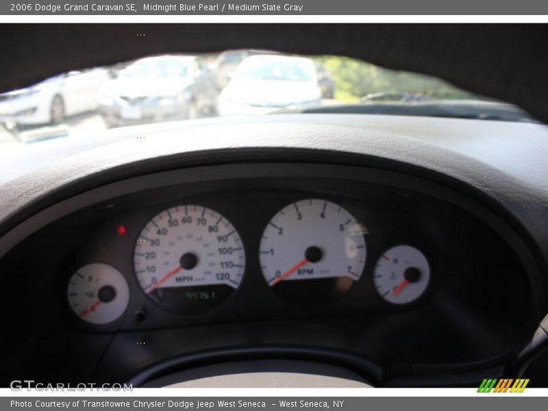 Midnight Blue Pearl / Medium Slate Gray 2006 Dodge Grand Caravan SE