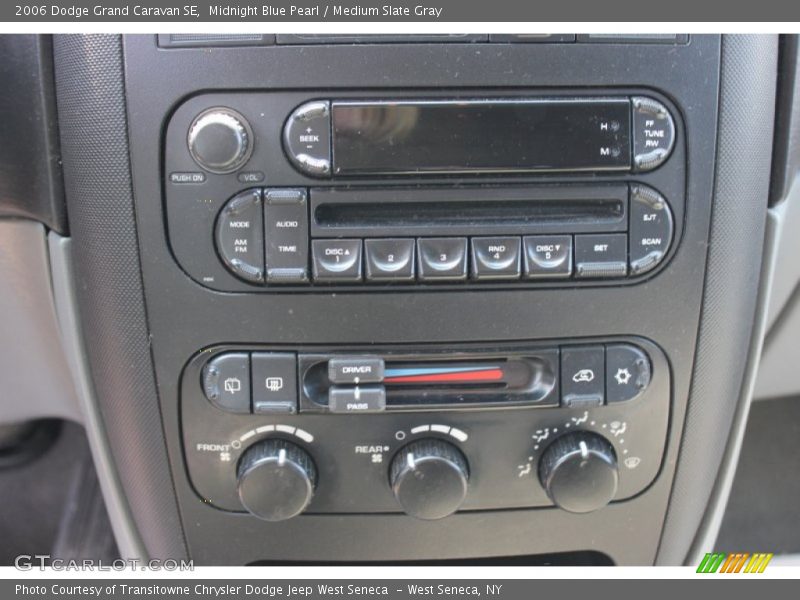 Midnight Blue Pearl / Medium Slate Gray 2006 Dodge Grand Caravan SE