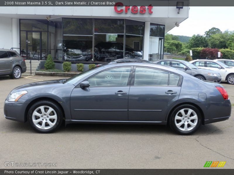 Dark Slate Metallic / Charcoal Black 2008 Nissan Maxima 3.5 SL