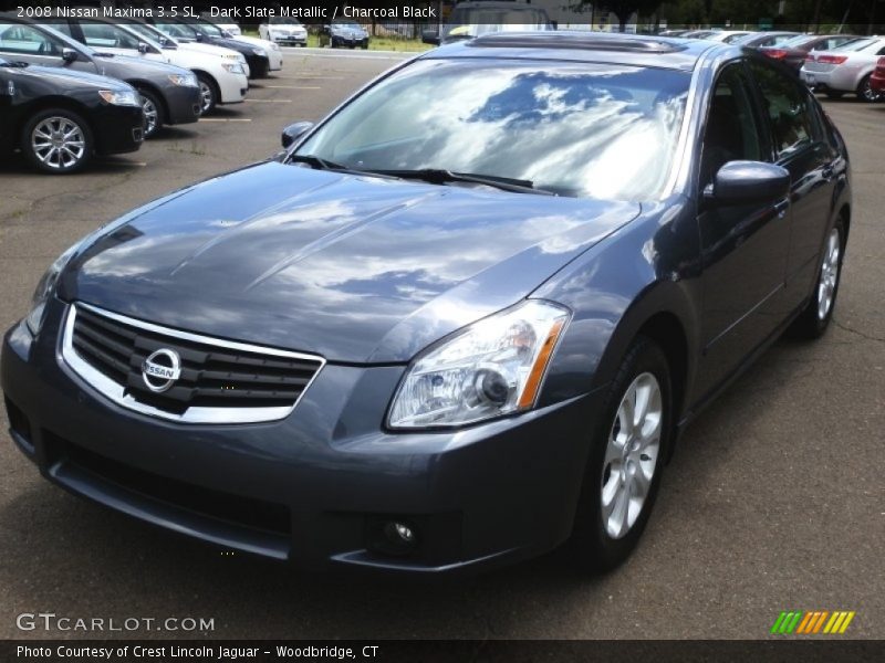 Dark Slate Metallic / Charcoal Black 2008 Nissan Maxima 3.5 SL