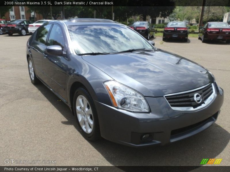 Dark Slate Metallic / Charcoal Black 2008 Nissan Maxima 3.5 SL