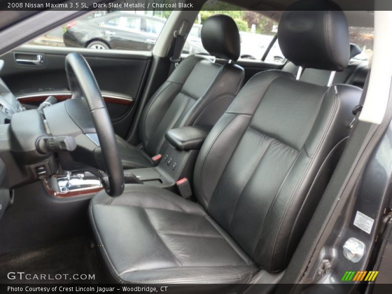 Dark Slate Metallic / Charcoal Black 2008 Nissan Maxima 3.5 SL