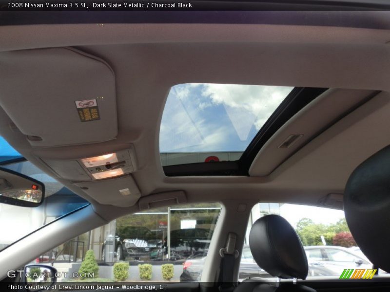 Dark Slate Metallic / Charcoal Black 2008 Nissan Maxima 3.5 SL