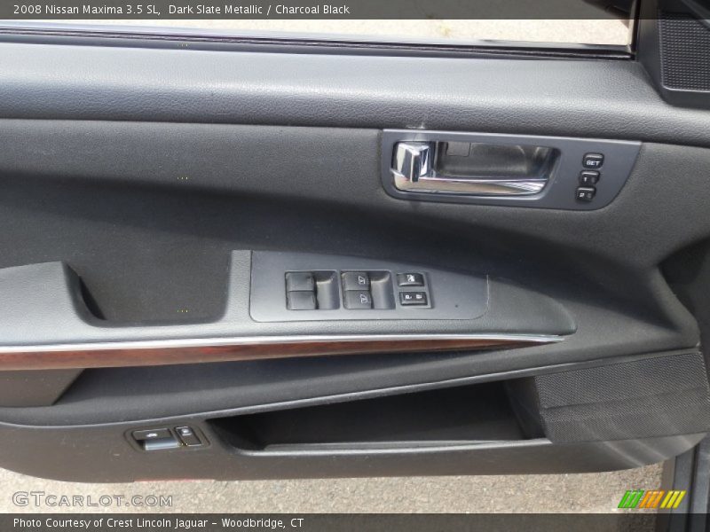 Dark Slate Metallic / Charcoal Black 2008 Nissan Maxima 3.5 SL