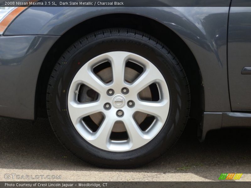 Dark Slate Metallic / Charcoal Black 2008 Nissan Maxima 3.5 SL