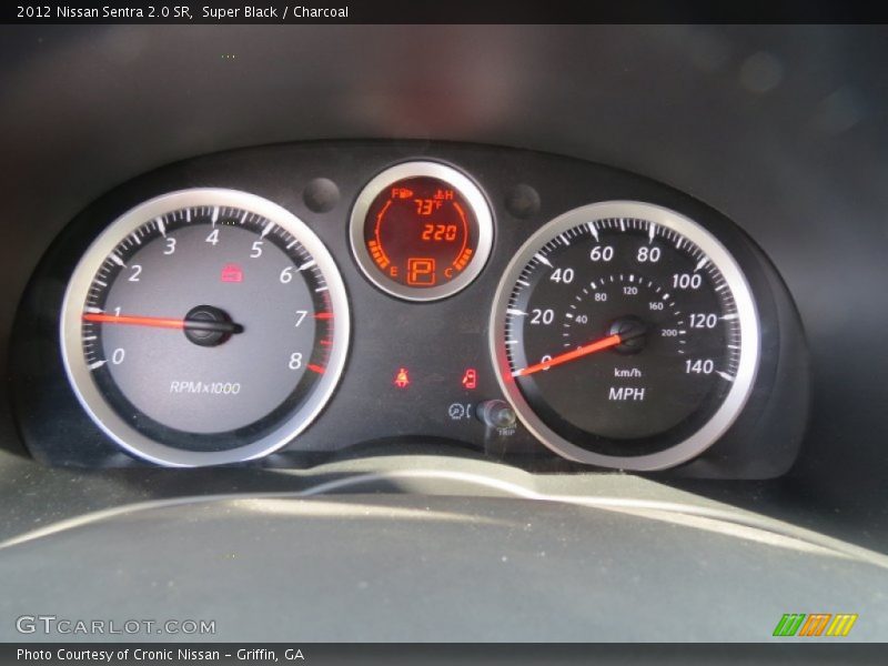 Super Black / Charcoal 2012 Nissan Sentra 2.0 SR