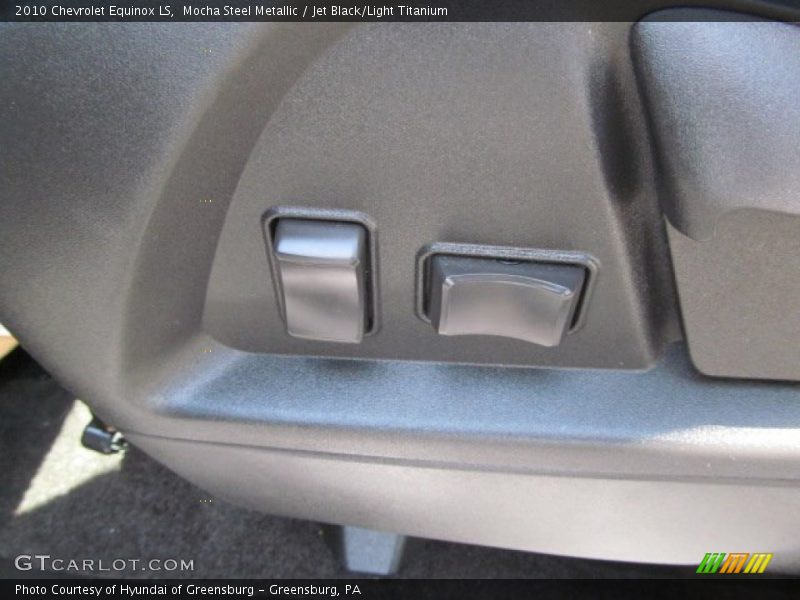 Mocha Steel Metallic / Jet Black/Light Titanium 2010 Chevrolet Equinox LS