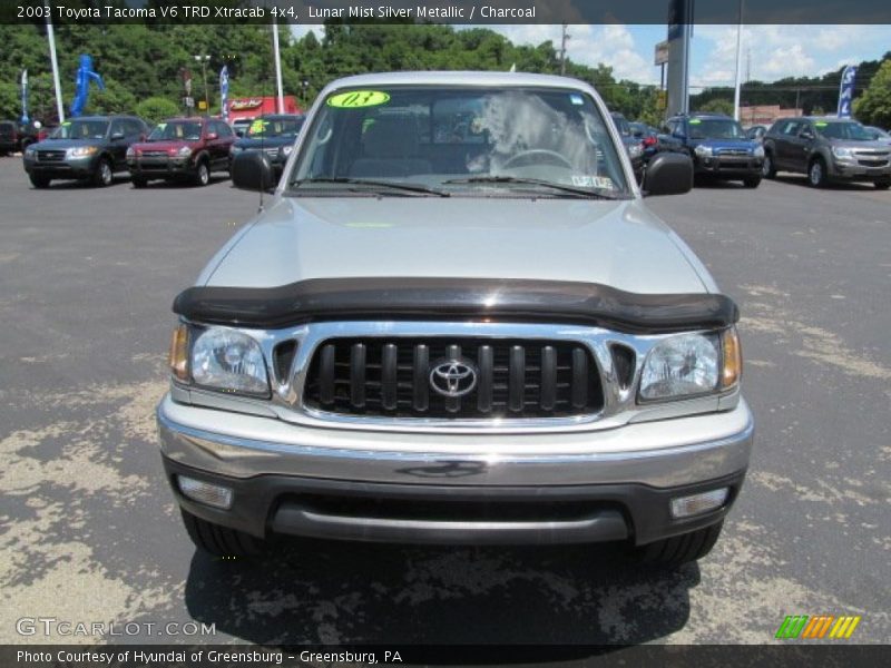 Lunar Mist Silver Metallic / Charcoal 2003 Toyota Tacoma V6 TRD Xtracab 4x4
