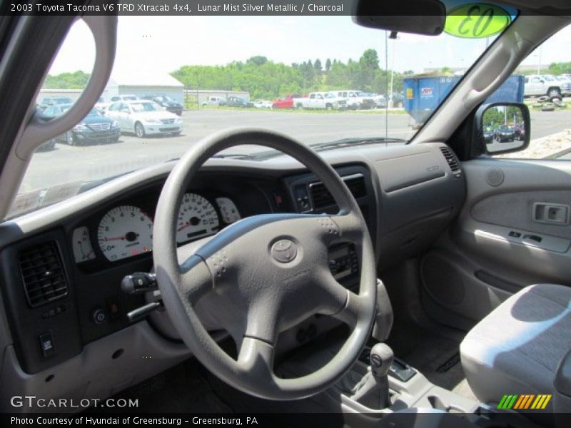 Lunar Mist Silver Metallic / Charcoal 2003 Toyota Tacoma V6 TRD Xtracab 4x4