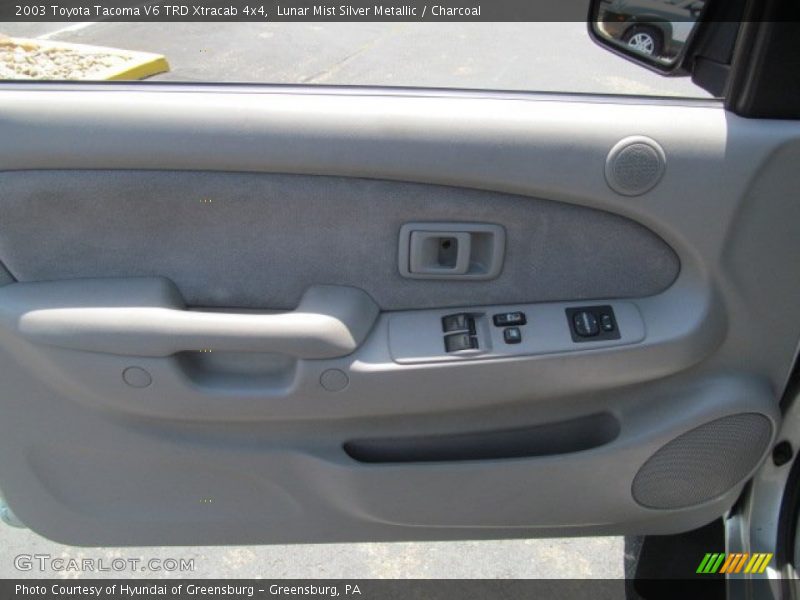 Lunar Mist Silver Metallic / Charcoal 2003 Toyota Tacoma V6 TRD Xtracab 4x4