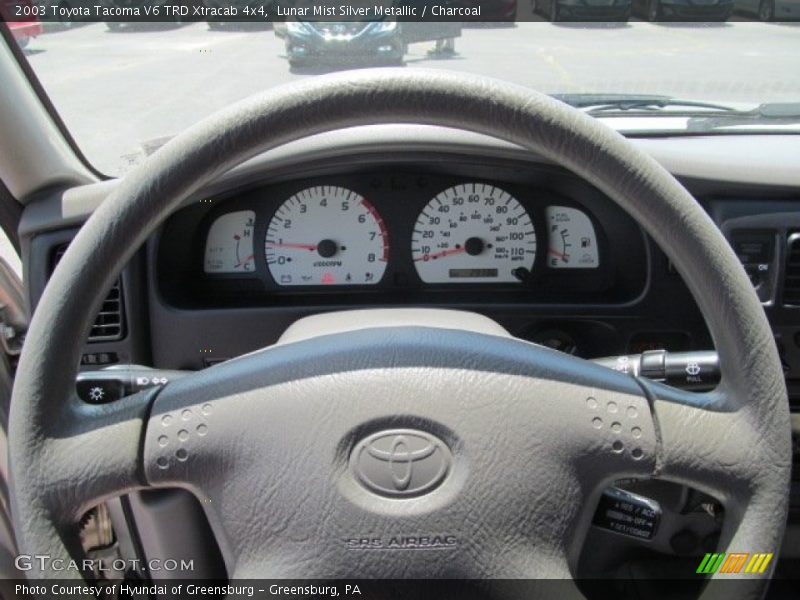 Lunar Mist Silver Metallic / Charcoal 2003 Toyota Tacoma V6 TRD Xtracab 4x4