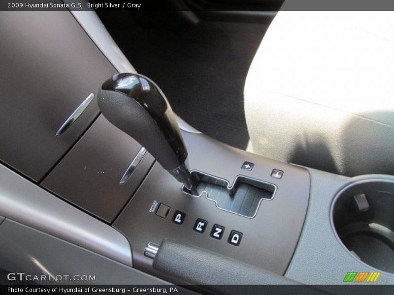 Bright Silver / Gray 2009 Hyundai Sonata GLS