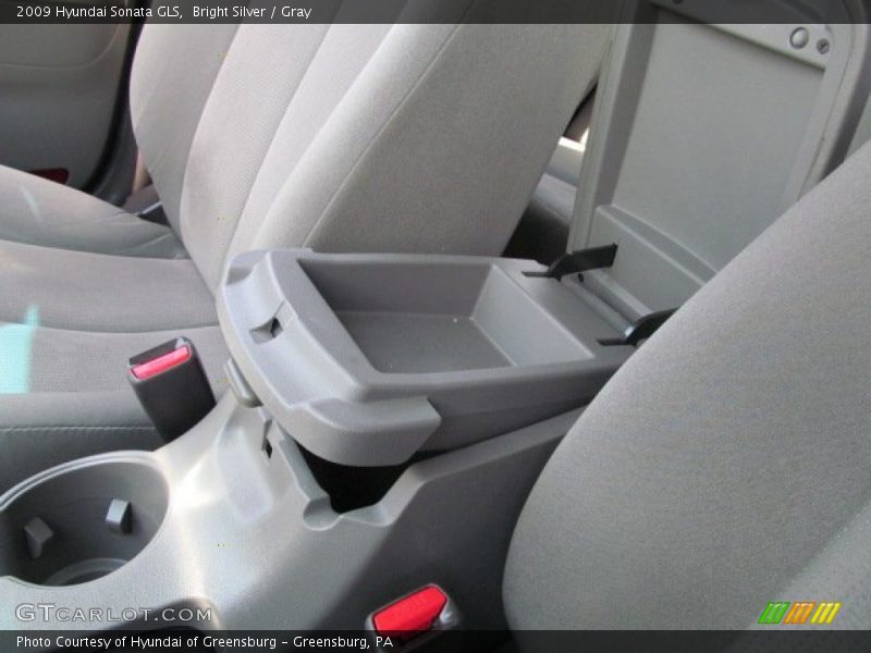 Bright Silver / Gray 2009 Hyundai Sonata GLS