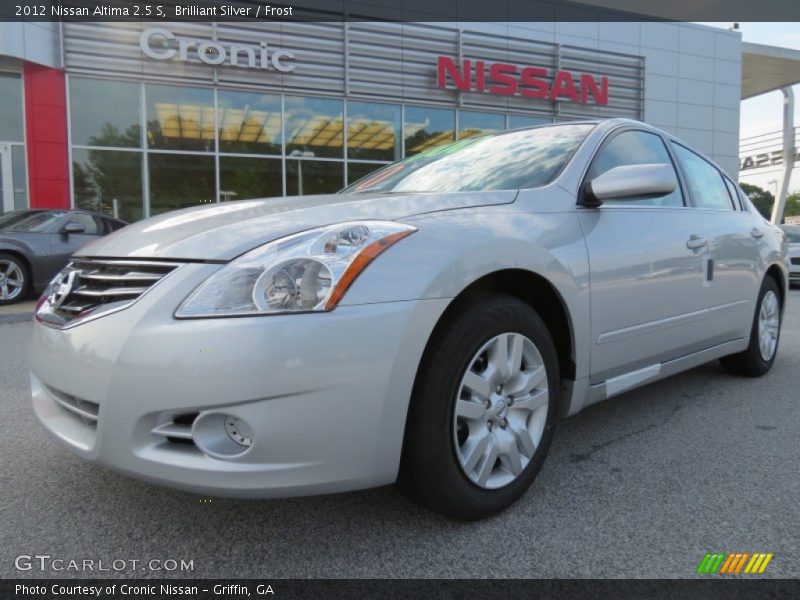 Brilliant Silver / Frost 2012 Nissan Altima 2.5 S