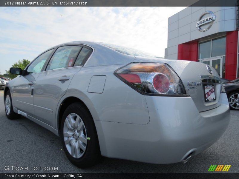 Brilliant Silver / Frost 2012 Nissan Altima 2.5 S