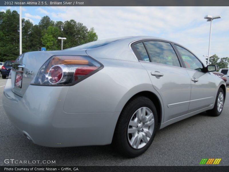 Brilliant Silver / Frost 2012 Nissan Altima 2.5 S