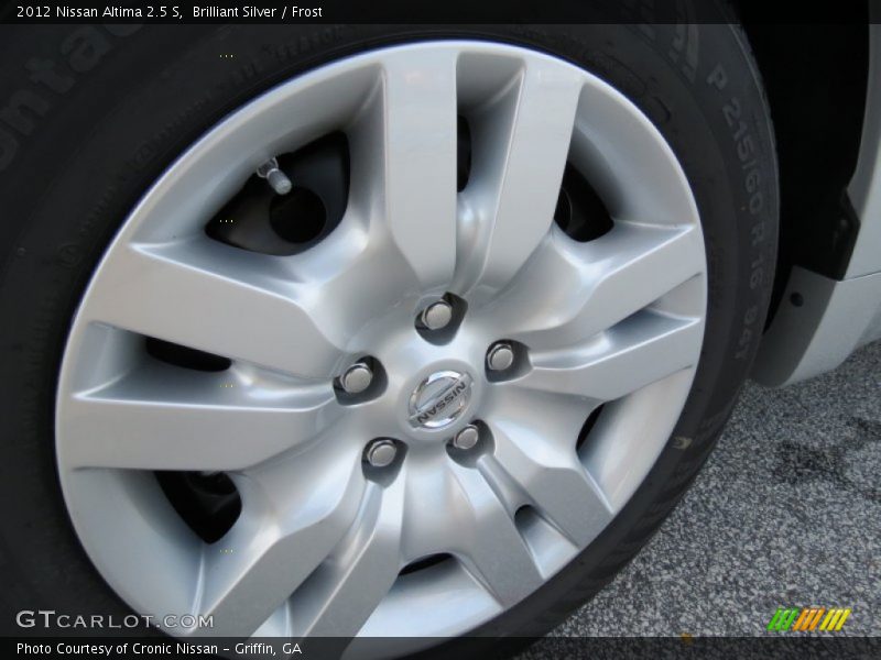 Brilliant Silver / Frost 2012 Nissan Altima 2.5 S