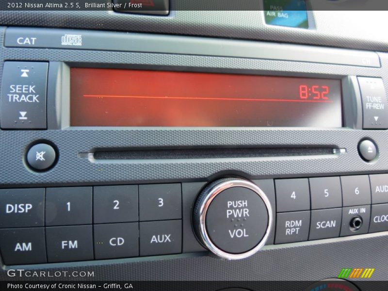 Brilliant Silver / Frost 2012 Nissan Altima 2.5 S
