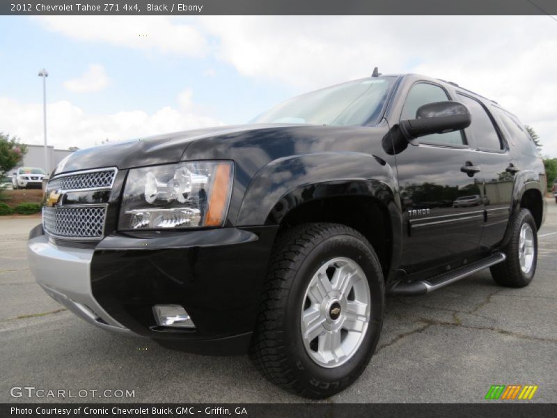 Black / Ebony 2012 Chevrolet Tahoe Z71 4x4