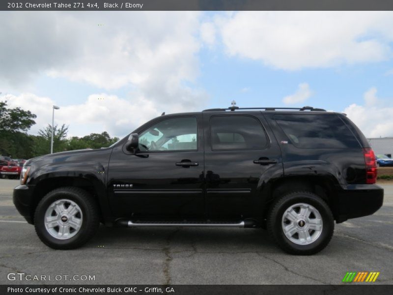Black / Ebony 2012 Chevrolet Tahoe Z71 4x4