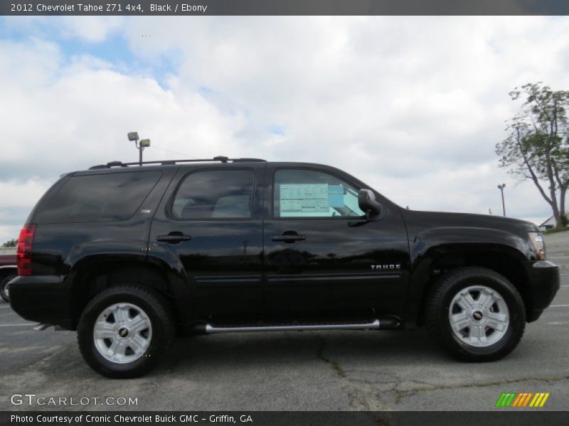 Black / Ebony 2012 Chevrolet Tahoe Z71 4x4