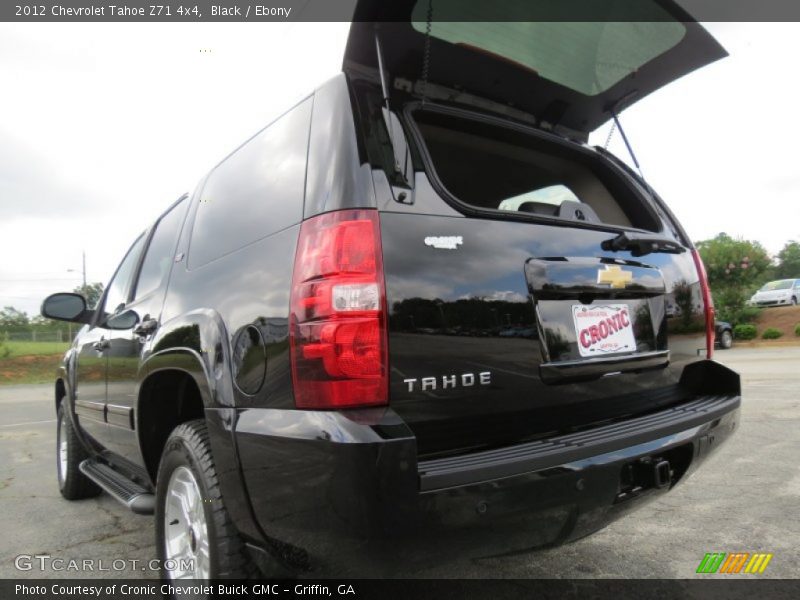 Black / Ebony 2012 Chevrolet Tahoe Z71 4x4