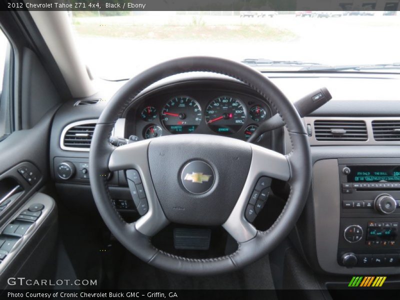 Black / Ebony 2012 Chevrolet Tahoe Z71 4x4