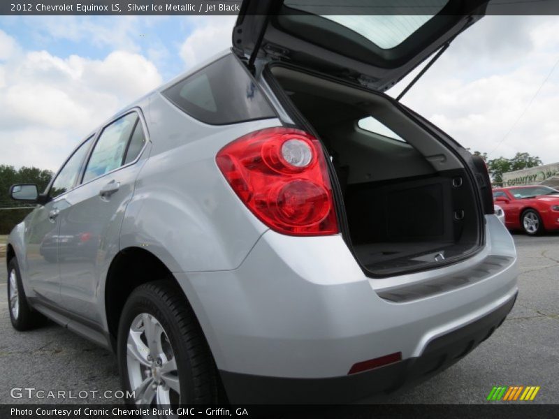 Silver Ice Metallic / Jet Black 2012 Chevrolet Equinox LS