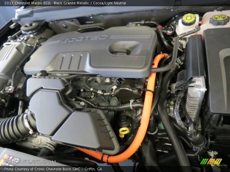 Black Granite Metallic / Cocoa/Light Neutral 2013 Chevrolet Malibu ECO