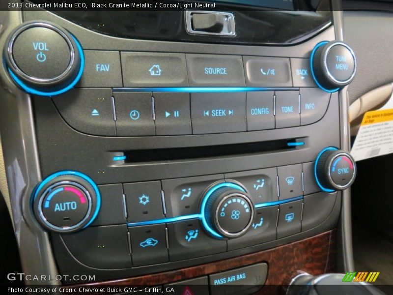 Black Granite Metallic / Cocoa/Light Neutral 2013 Chevrolet Malibu ECO