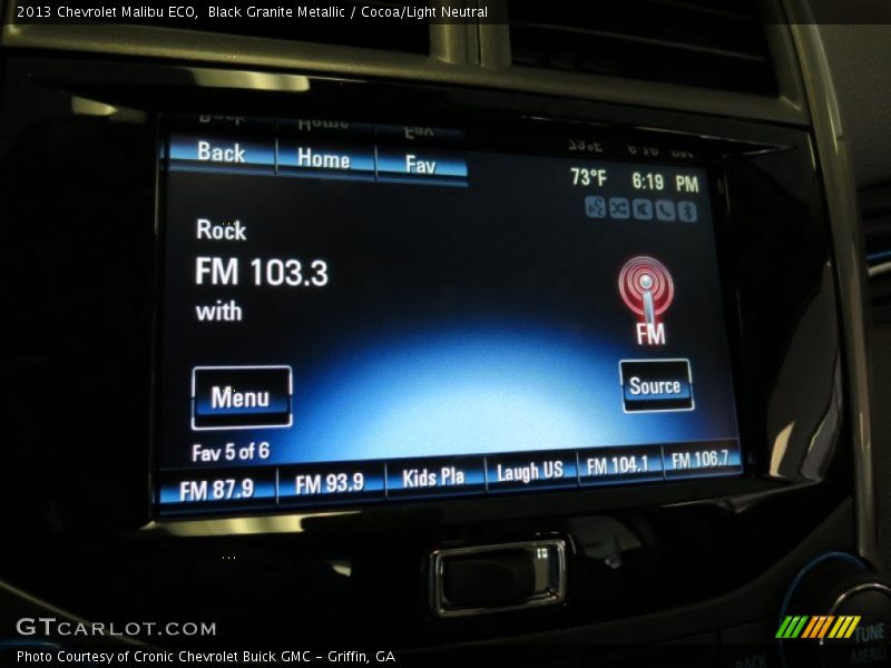 Black Granite Metallic / Cocoa/Light Neutral 2013 Chevrolet Malibu ECO