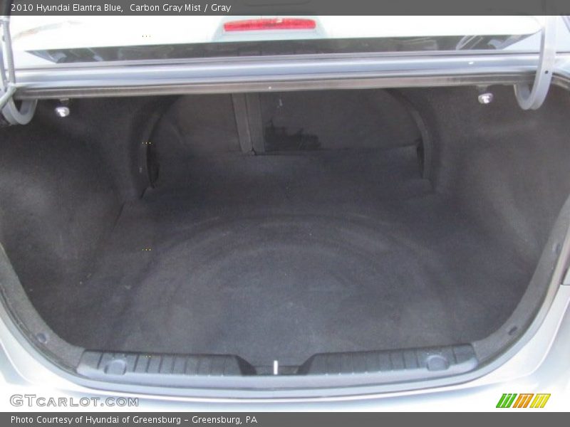  2010 Elantra Blue Trunk