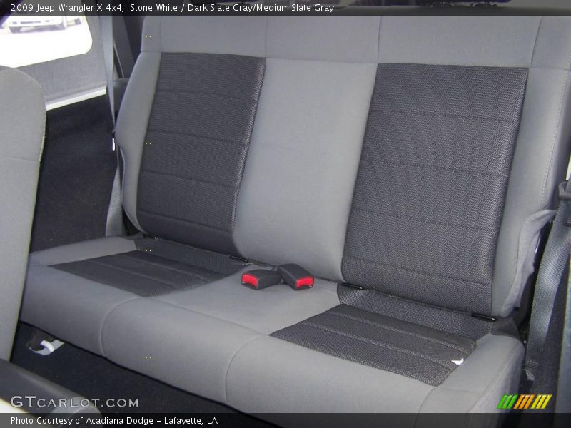 Stone White / Dark Slate Gray/Medium Slate Gray 2009 Jeep Wrangler X 4x4