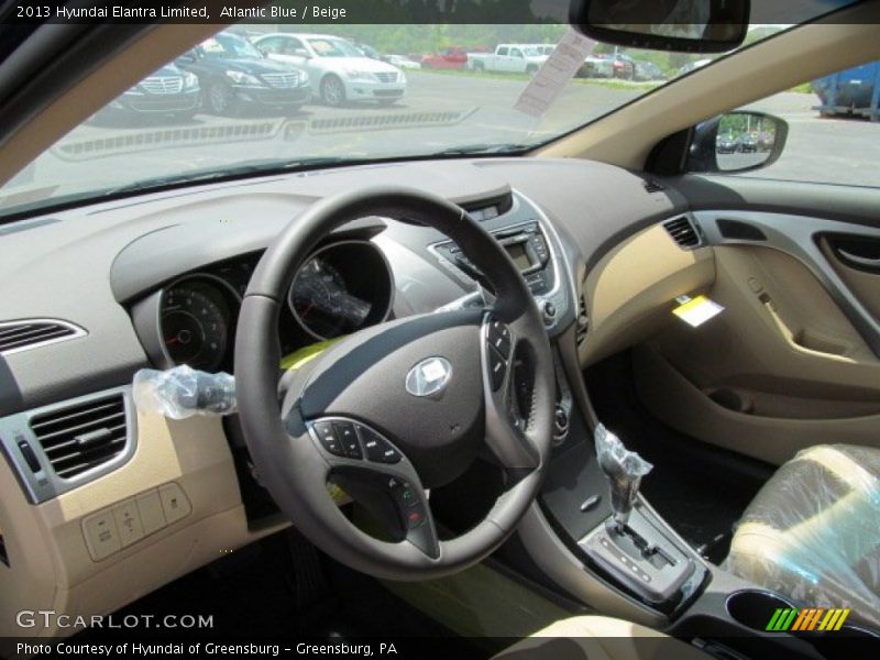  2013 Elantra Limited Steering Wheel