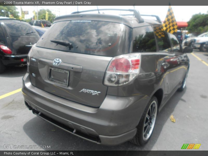 Phantom Gray Pearl / Dark Gray 2006 Toyota Matrix XR