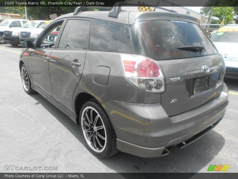 Phantom Gray Pearl / Dark Gray 2006 Toyota Matrix XR