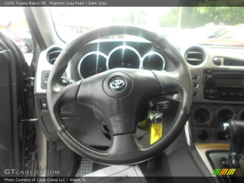 Phantom Gray Pearl / Dark Gray 2006 Toyota Matrix XR