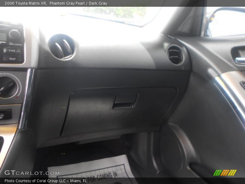 Phantom Gray Pearl / Dark Gray 2006 Toyota Matrix XR