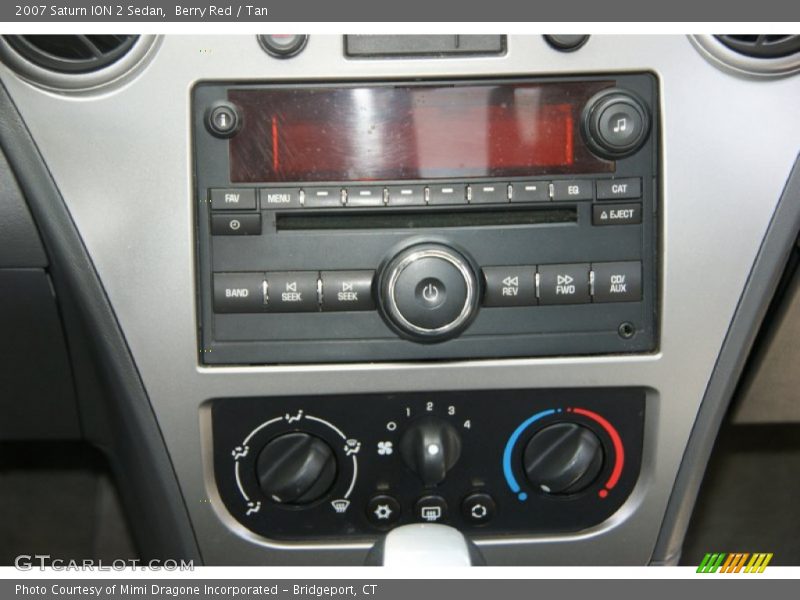 Berry Red / Tan 2007 Saturn ION 2 Sedan