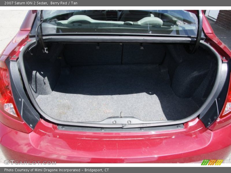 Berry Red / Tan 2007 Saturn ION 2 Sedan