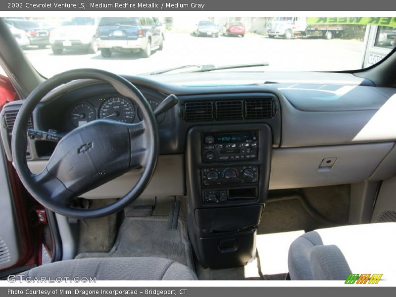 Medium Redfire Metallic / Medium Gray 2002 Chevrolet Venture LS