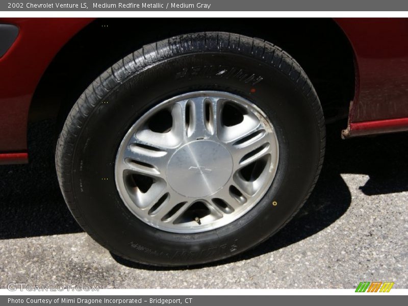 Medium Redfire Metallic / Medium Gray 2002 Chevrolet Venture LS
