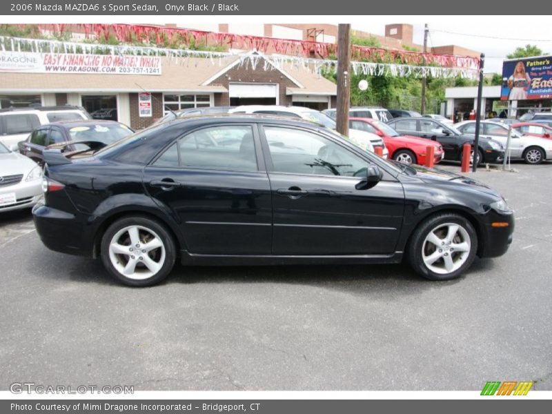 Onyx Black / Black 2006 Mazda MAZDA6 s Sport Sedan