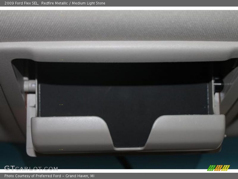 Redfire Metallic / Medium Light Stone 2009 Ford Flex SEL