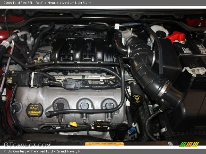  2009 Flex SEL Engine - 3.5 Liter DOHC 24-Valve VVT Duratec V6