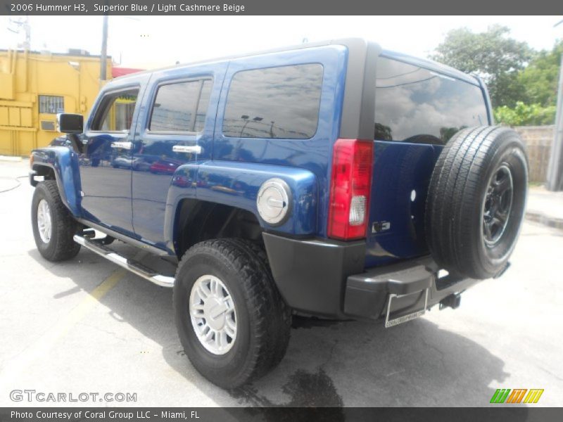 Superior Blue / Light Cashmere Beige 2006 Hummer H3