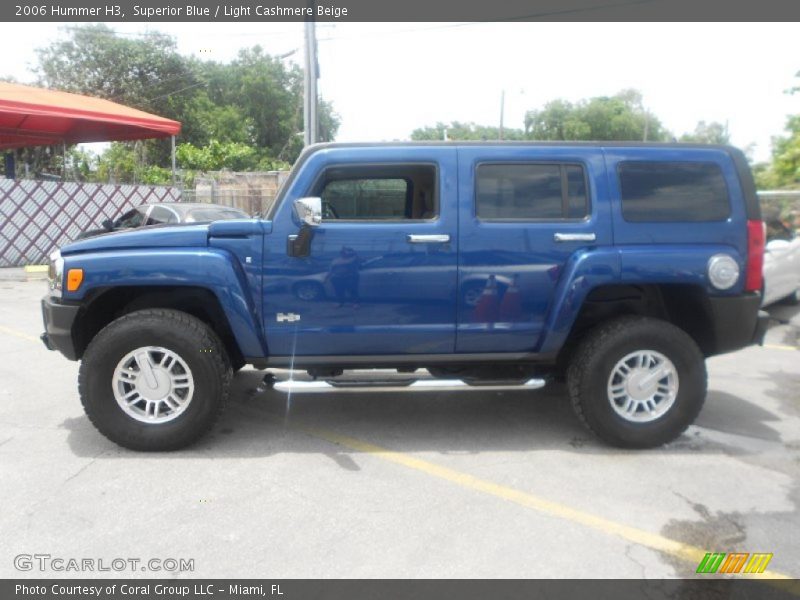 Superior Blue / Light Cashmere Beige 2006 Hummer H3